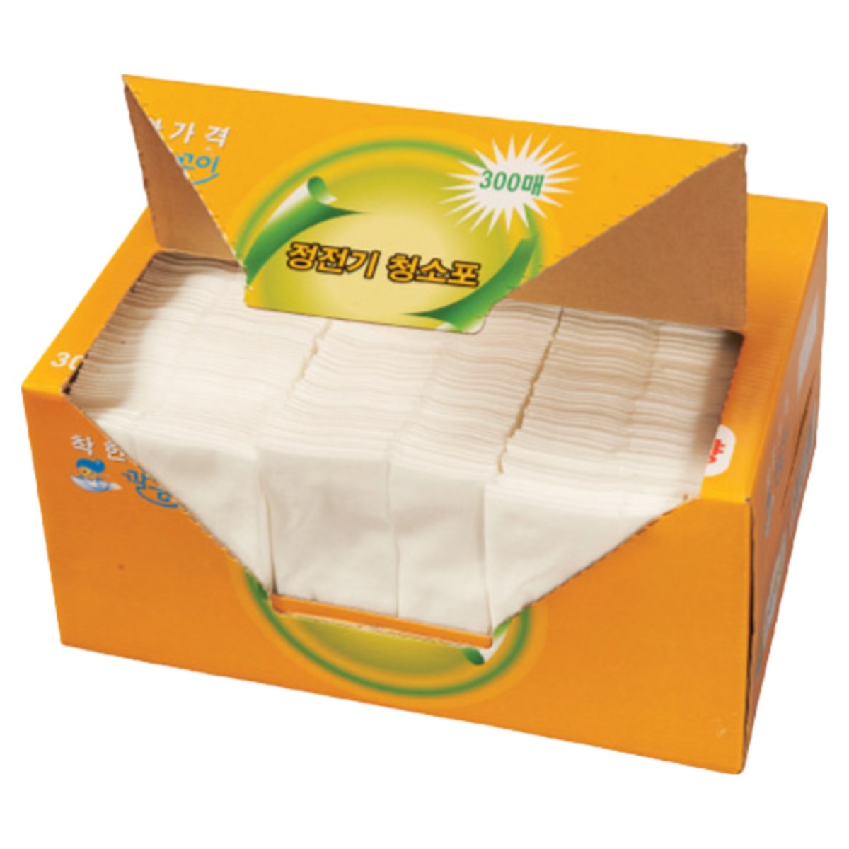 정전기청소포 대용량300매, 1개 11,900원