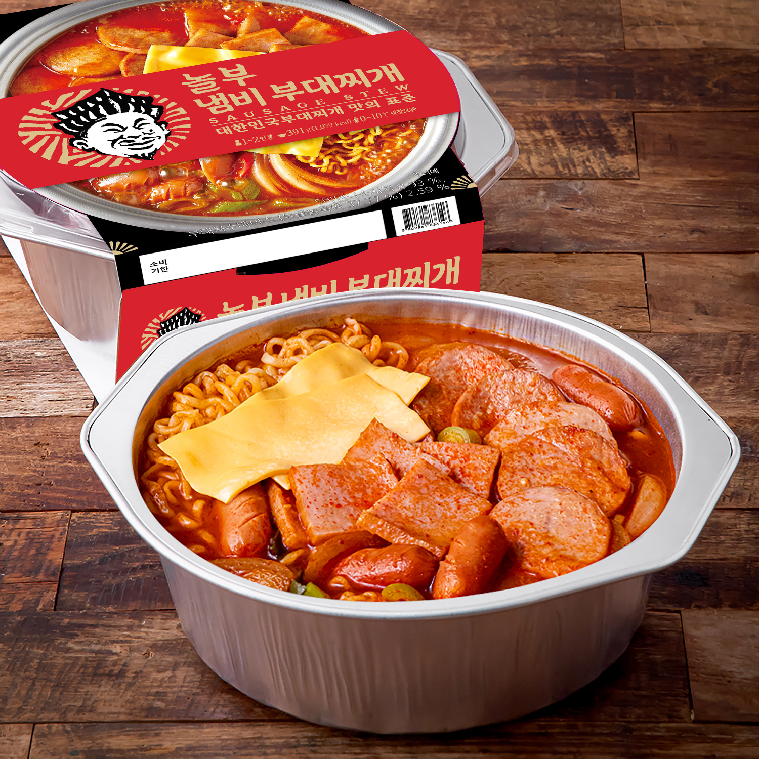 MYCHEF 놀부 냄비 부대찌개 밀키트 1~2인분 12,800원