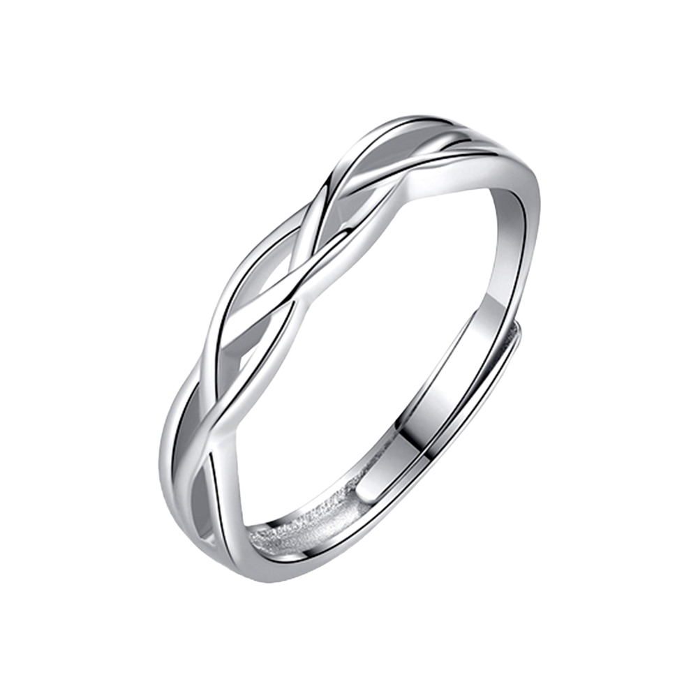 헤미안 실버 925 슬림 뫼비우스 은 반지 HR250751B 32,900원