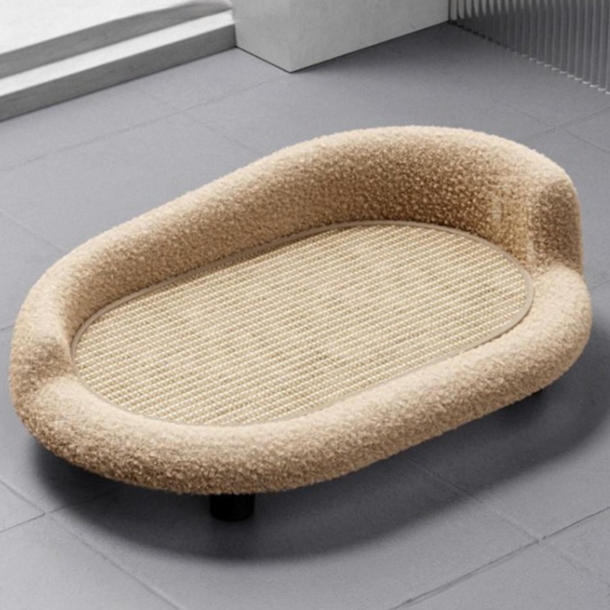 HAPPOM 울트라 초대형 고양이 스크래쳐 침대 보드, 1개, 베이지 23,100원