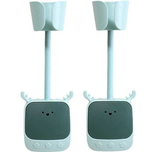 무타공 부착식 사슴 자바라 샤워기 거치대 고정 홀더 걸이 욕실, 2개, 그린 5,500원