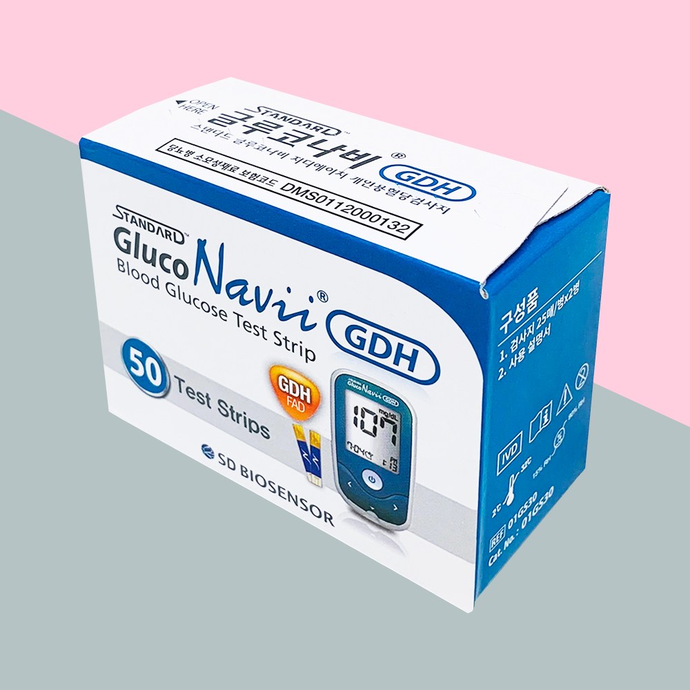 SD 글루코나비GDH 당뇨 혈당시험지 50매 (NFC호환) 15,000원
