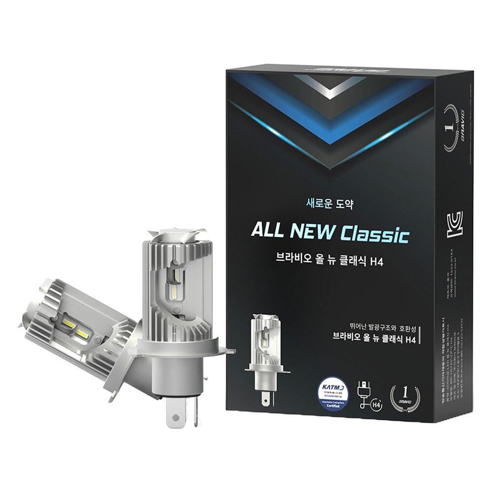 브라비오 올 뉴 클래식 LED전조등, 1세트, H4 148,520원