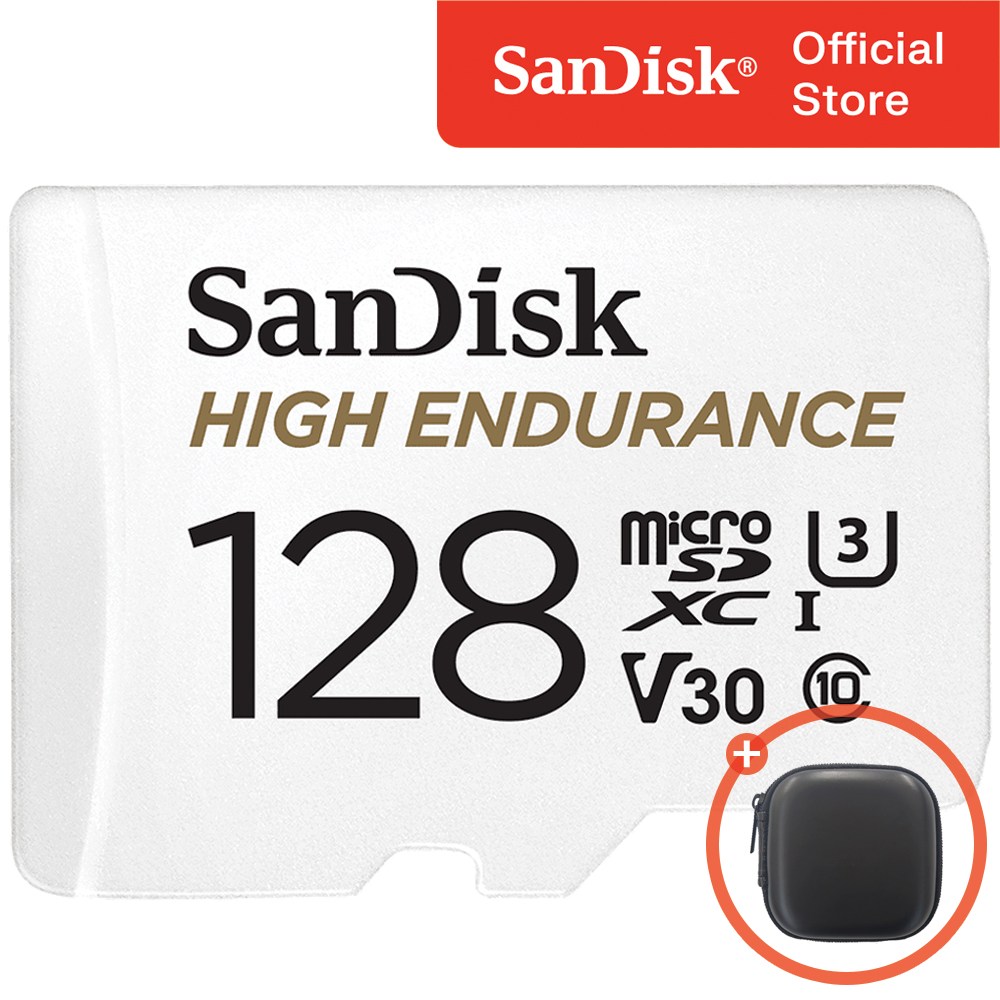 샌디스크 High Endurance 블랙박스 마이크로 SD 카드 + 보관 케이스 패키지 49,500원