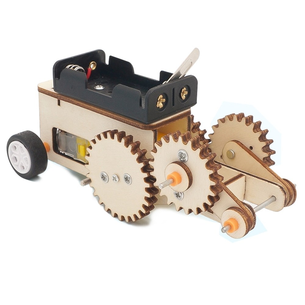 과학실험 톱니바퀴 자동차만들기 전기 앞뒤 작동교구 5개 34,560원