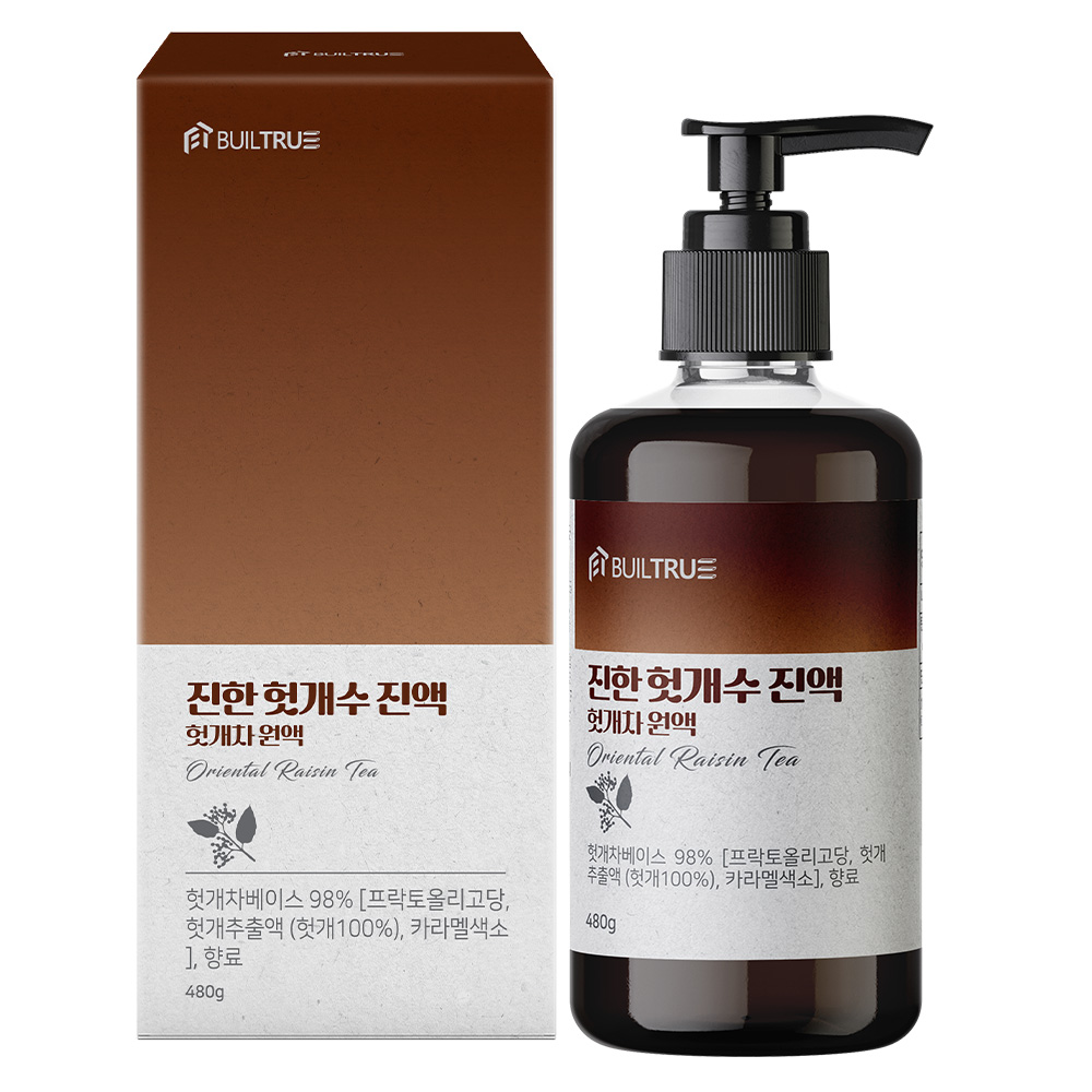 빌트루 진한 헛개수 진액 헛개차 원액, 1개, 480g 11,780원