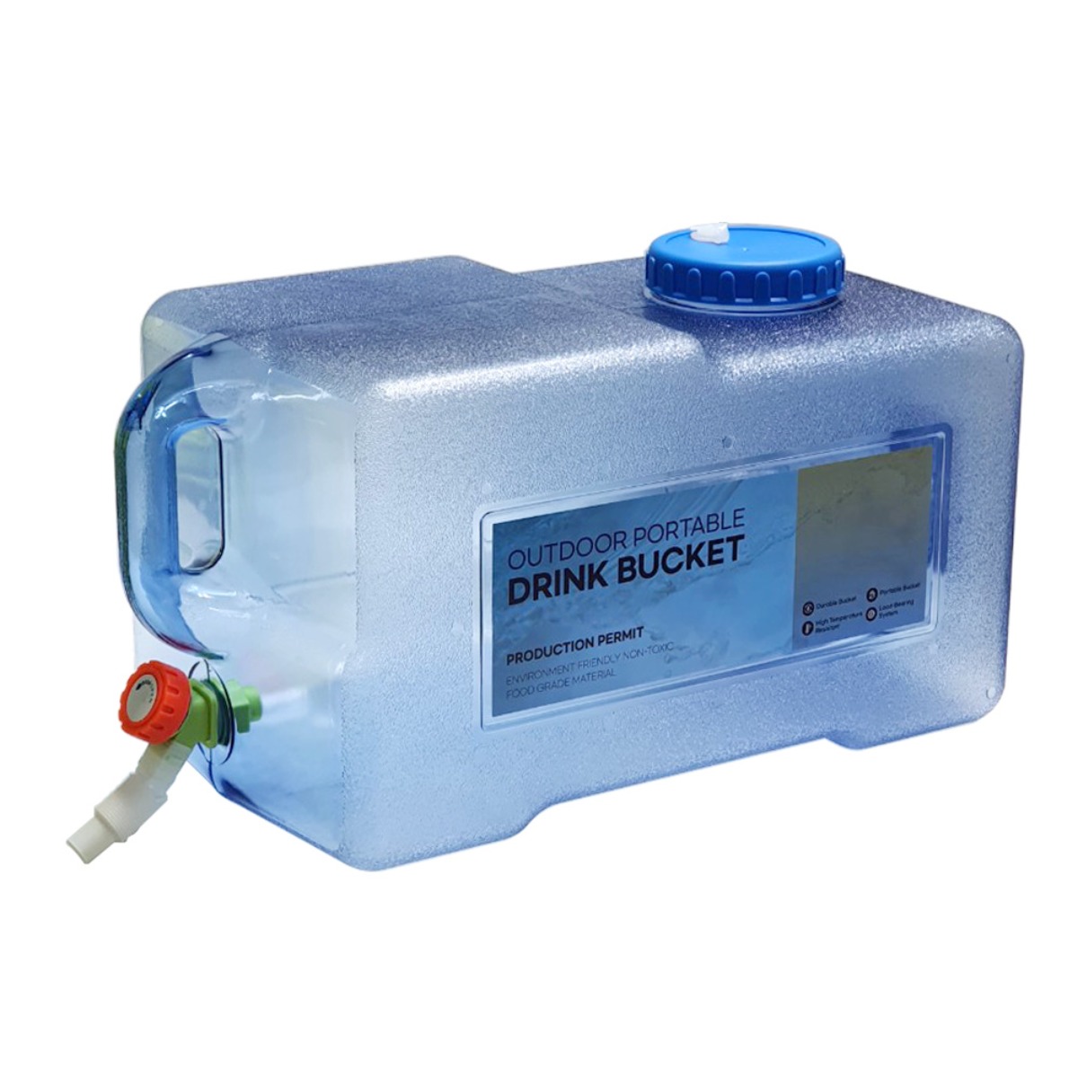 대용량 핸디형 슬림형 수도꼭지 캠핑물통 차박물통 시리즈, 1개 25,270원