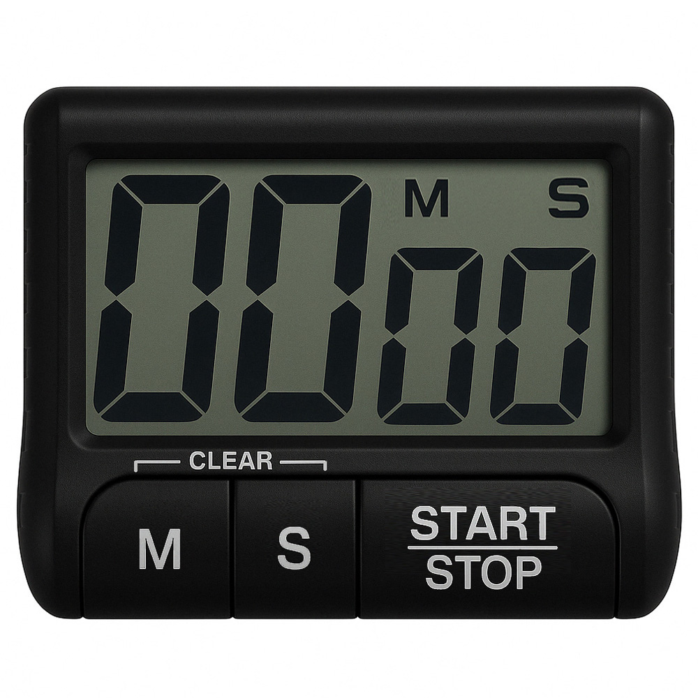 램스혼 타이머 주방 쿠킹 제빵 요리 TIMER, 1개, 블랙(DT-100) 6,000원