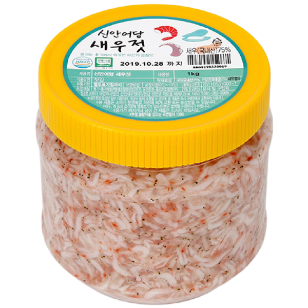 신안어담 새우젓 추젓 저온숙성 국산젓갈, 1개, 1kg 28,000원