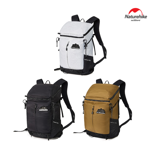 네이처하이크 멀티 백팩 25L 트레킹 등산 배낭 가방 경량 백패킹 산행, 블랙 74,200원