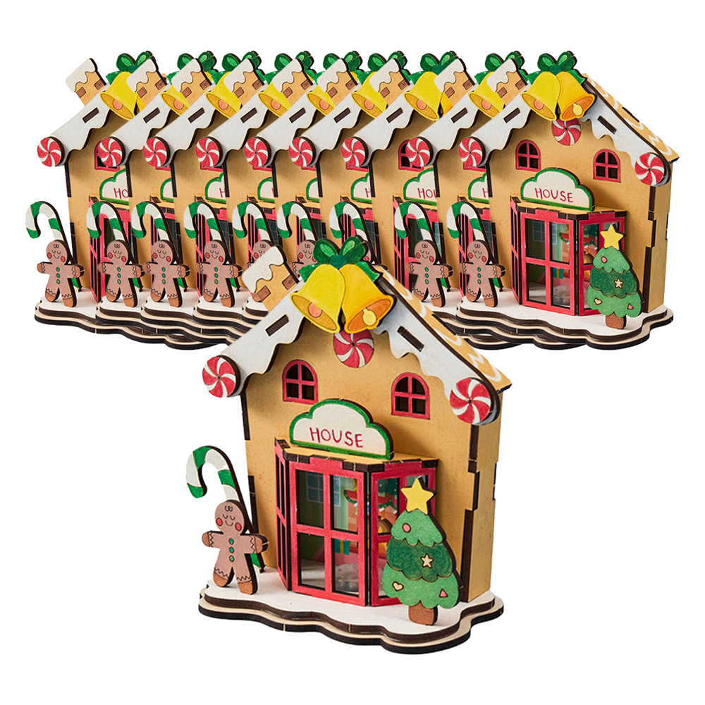 민화샵 크리스마스 MDF 입체집 무드등 S240044A 28,700원