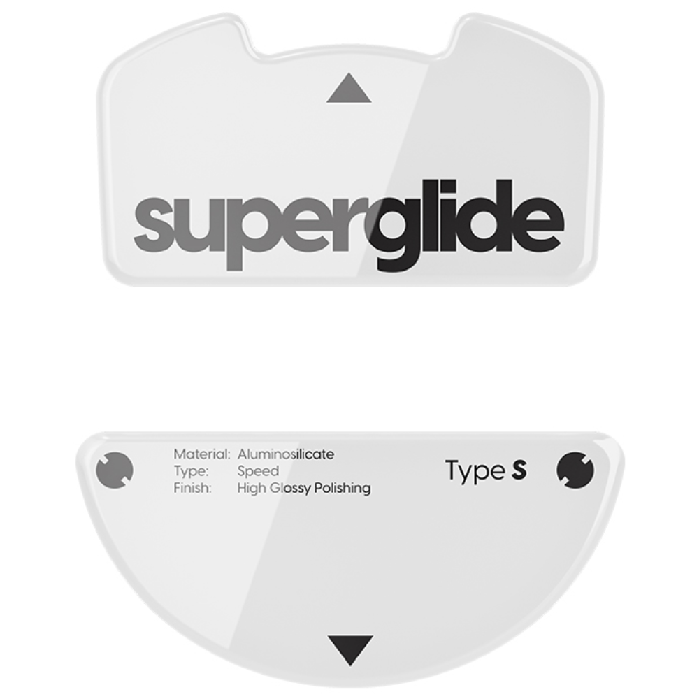 펄사 레이저 바이퍼 V3 프로 전용 슈퍼글라이드 글라스 마우스 피트 Type-S 유광, 화이트, RVP3SGW 21,800원
