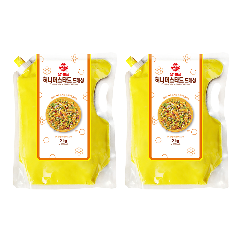 오뚜기 오쉐프 허니머스타드 드레싱 15,680원