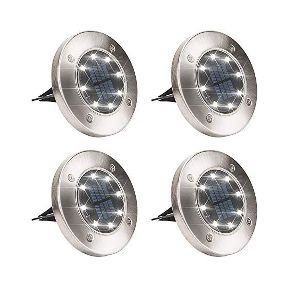 태양광 LED 바닥등 4개입 야외 태양열 바닥조명 MIREU, 화이트 19,800원