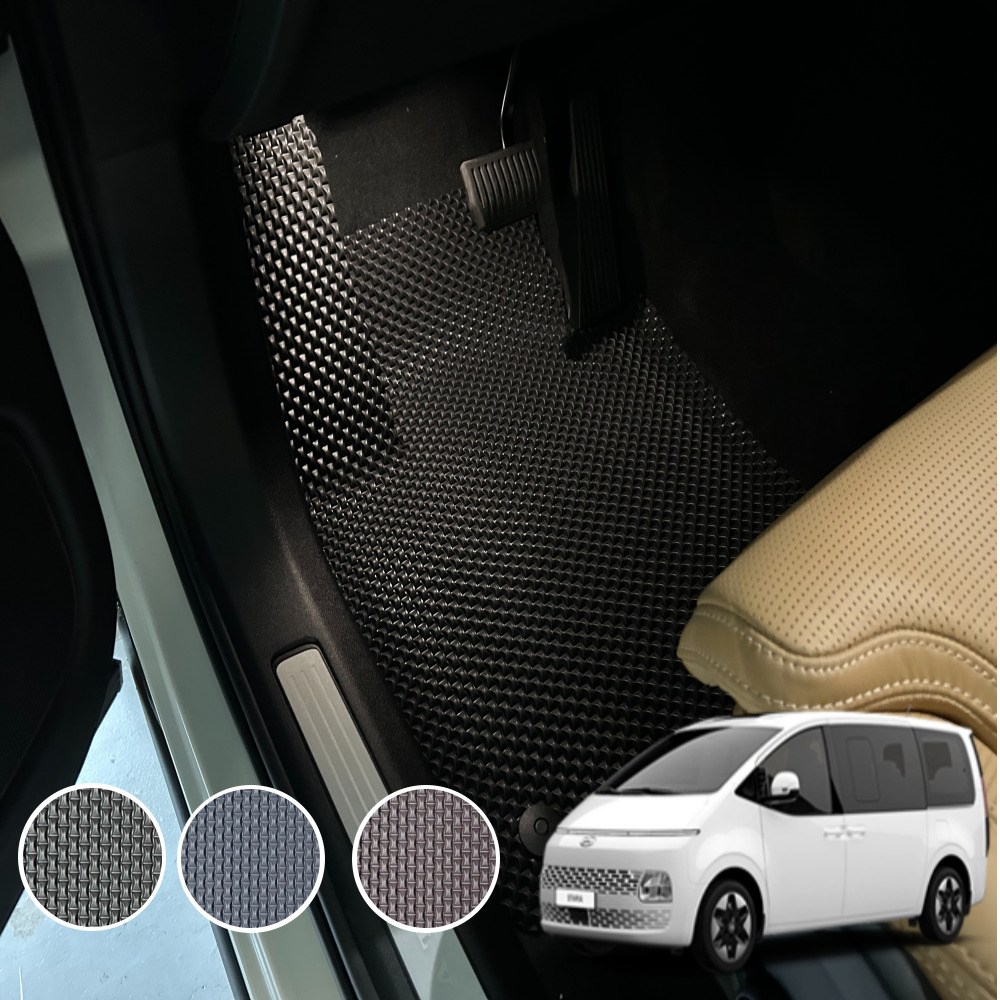 에르매트 스타리아 체인 카매트 전차종 자동차 발매트 발판 블랙 1열 운전석+조수석, 블랙 249,000원