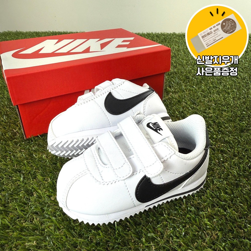 나이키 베이비 코르테즈 벨크로 운동화 블랙 키즈 화이트 신기편한 가벼운 신발 지우개증정 65,400원