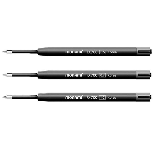 (모나미) FX 153 볼펜 리필심 FX 700 12자루(1갑) 유성볼펜심 5,850원