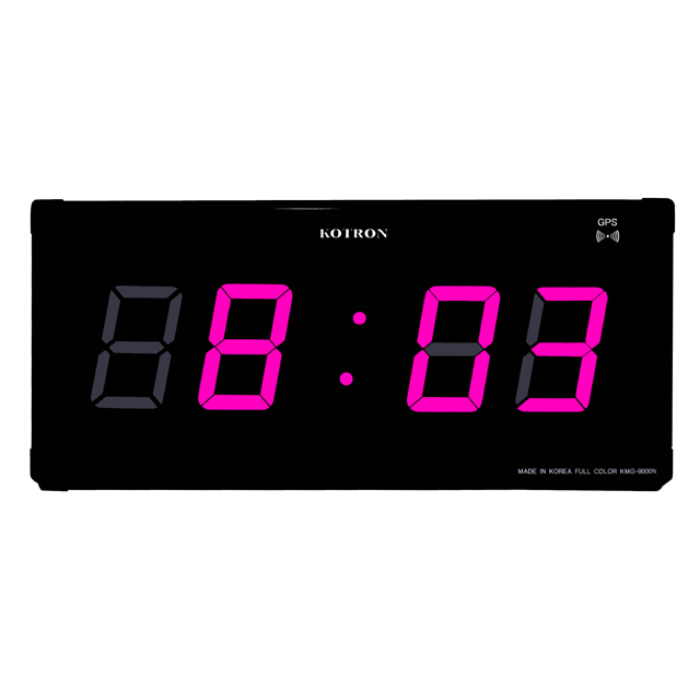 고미전자 코트론 KMG-9000 GPS 위성 자동시간/ 온도 / 색상변경 / 밝기조절/ 벽시계 104,980원