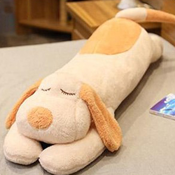 도림 귀여운 강아지 인형 안고자는 바디필로우, 베이지 38,800원