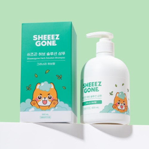 쉬즈곤 허브 솔루션샴푸 허브향 애견 강아지 진정 케어 125,900원