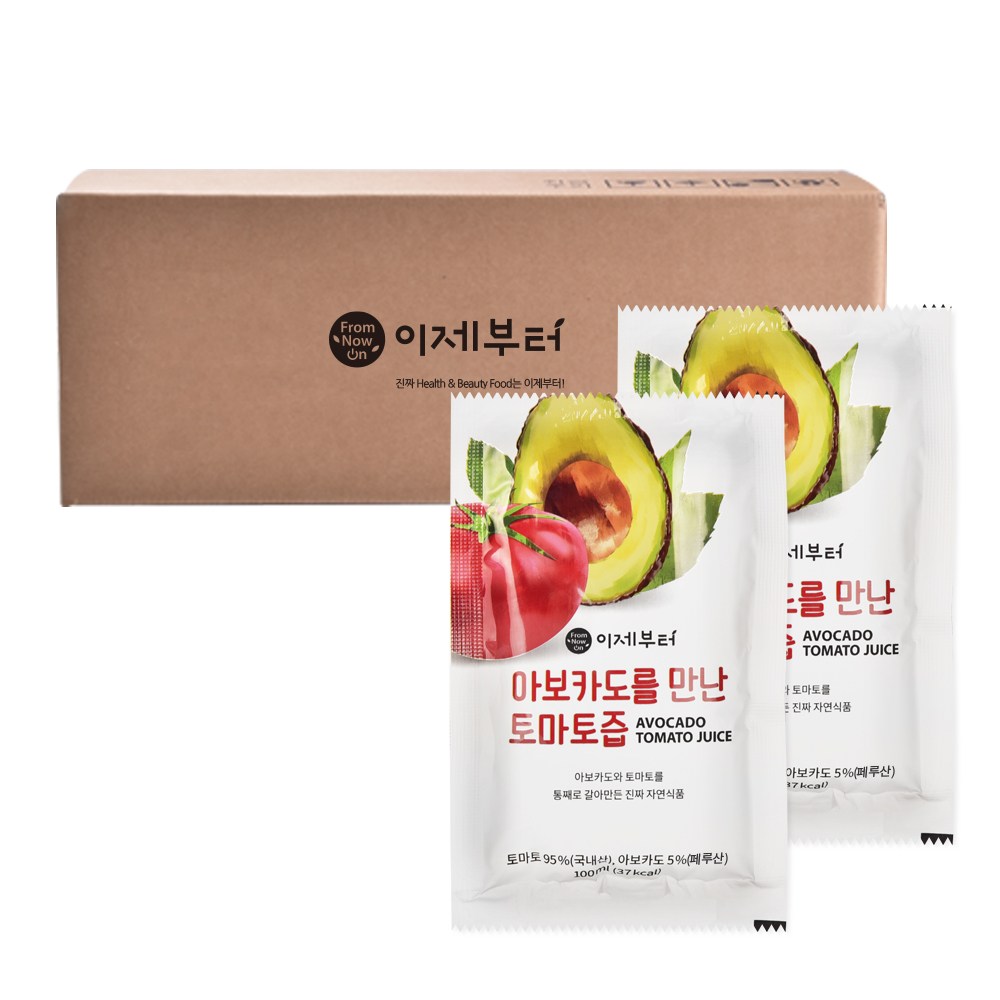 이제부터 아보카도를 만난 토마토즙, 100ml 40,900원