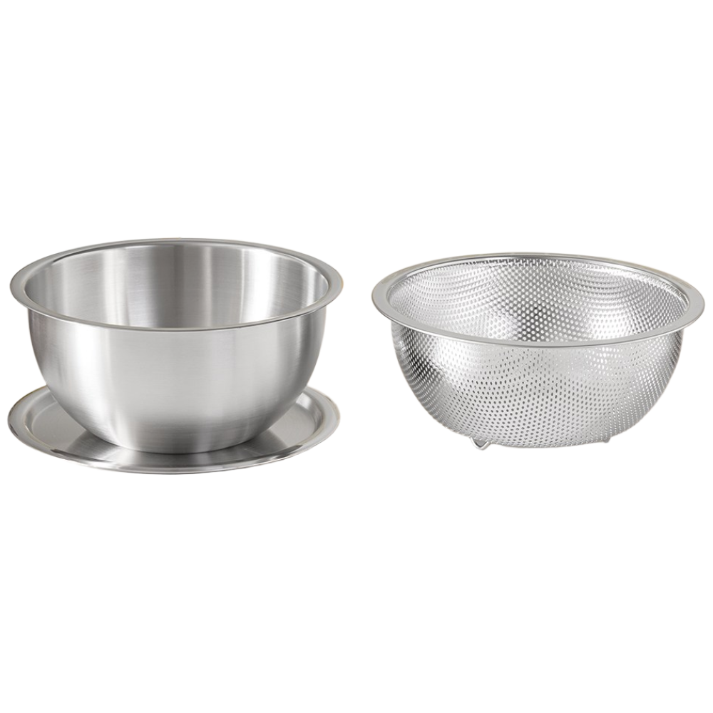 에버스텐 국산 믹싱볼 채반 세트 뚜껑있는 쌀세척 야채 과일 다용도 다라이 72,800원