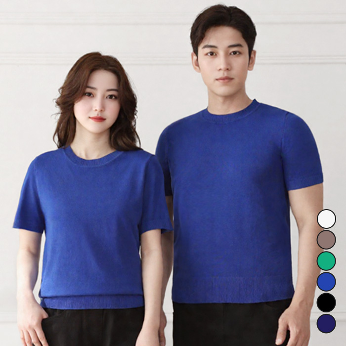 텐클로 빅사이즈(85-120까지) 라운드 비스코스 스판 반팔 티셔츠 25,800원