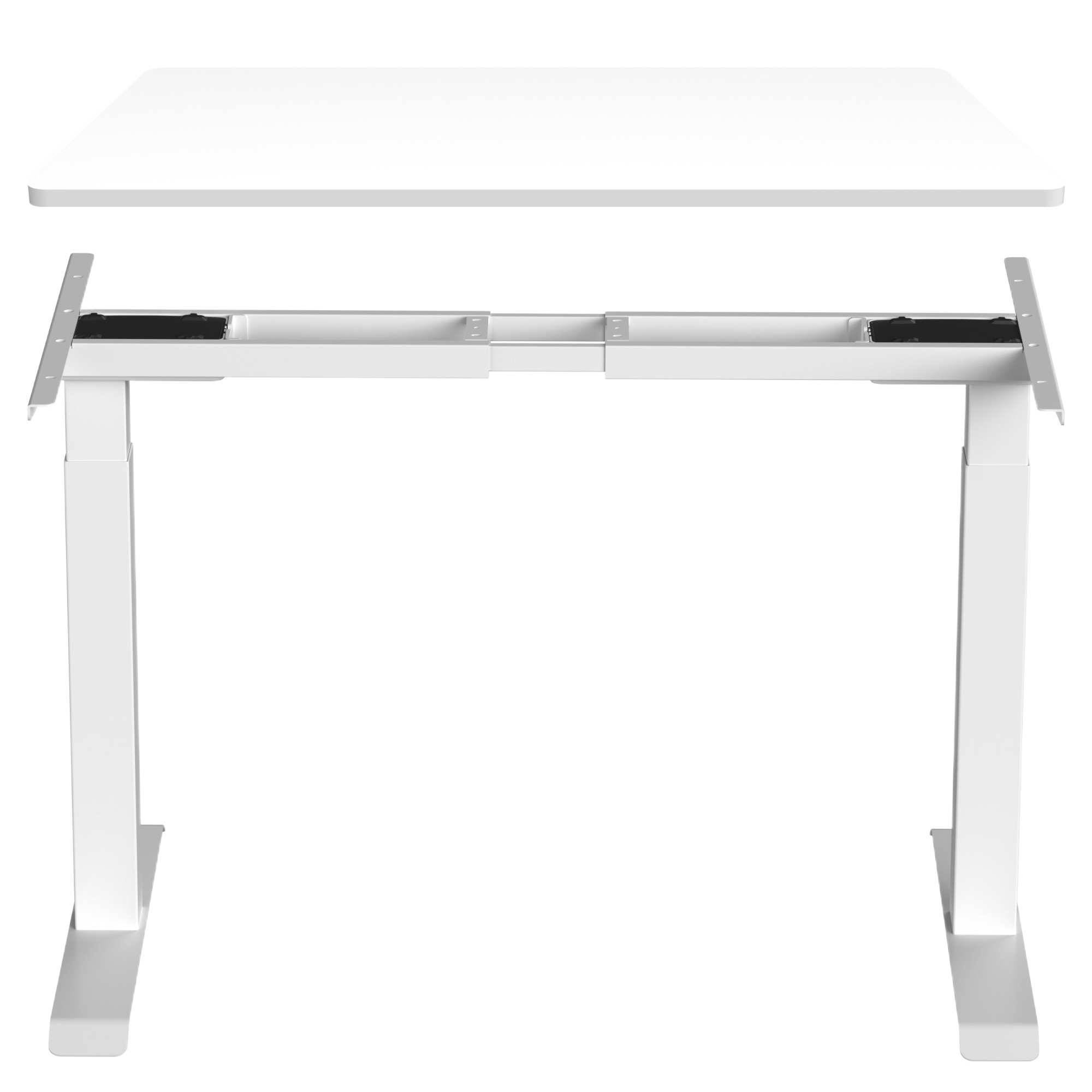 덱스탑 스마트 모션데스크 PRO 2.0 상판 1200 + 듀얼모터 2단 프레임 세트 방문설치, 화이트 368,500원