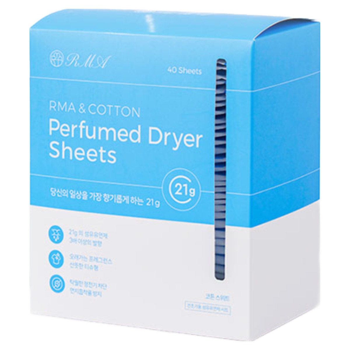 르마엔코튼(코튼스위트) 21g 향기폭탄 건조기 시트 코튼스위트향 드라이 섬유유연제 섬유유연시트, 40매, 3개 66,000원