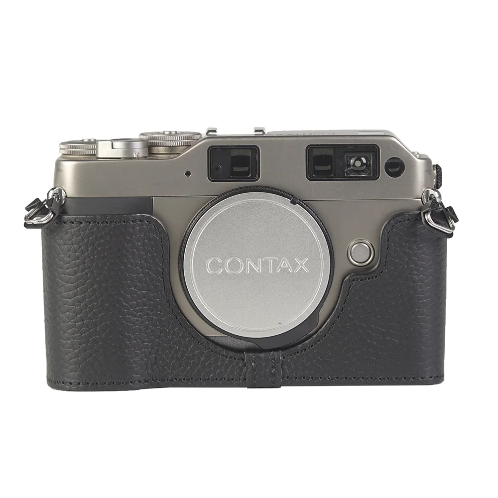 Contax G1/Fujifilm XT-5/Pentax 17 케이스 수제  가죽 하프 카메라 사진 액세서리 43,000원