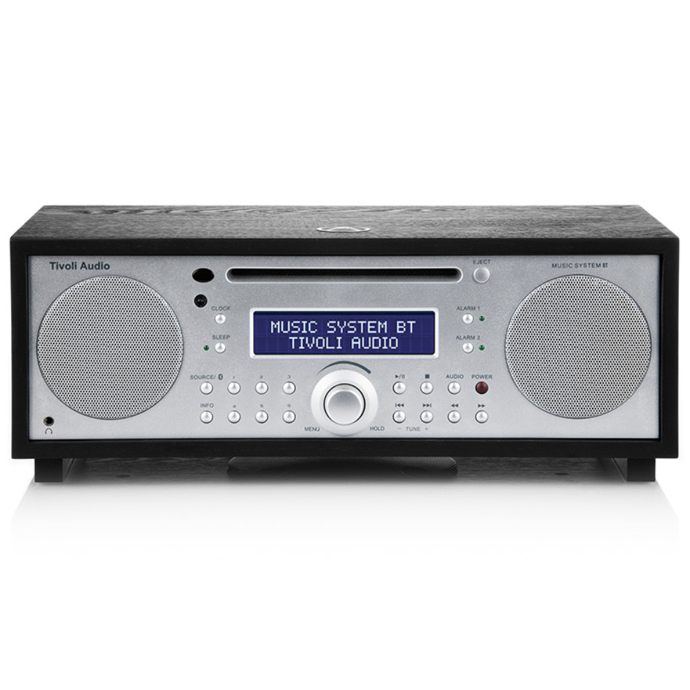 티볼리 오디오 뮤직시스템 BT 블루투스 올인원 스피커 우드 스테레오 CD플레이어 / 리모컨 포함, 블랙/실버 599,000원