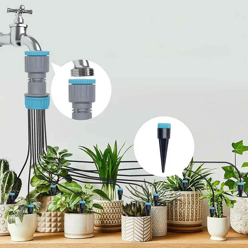 MMC 블루베리 물주기 자동화 헤드 드립 키트 다중분배형 10개 관수 시스템 급수기 간편설치 가정용 원예용 13,220원