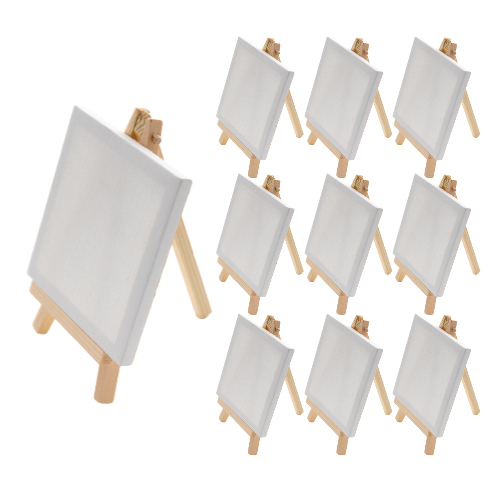 더쏠 미니 캔버스 이젤 세트 10cm X 10cm, 10개, 1호 13,500원