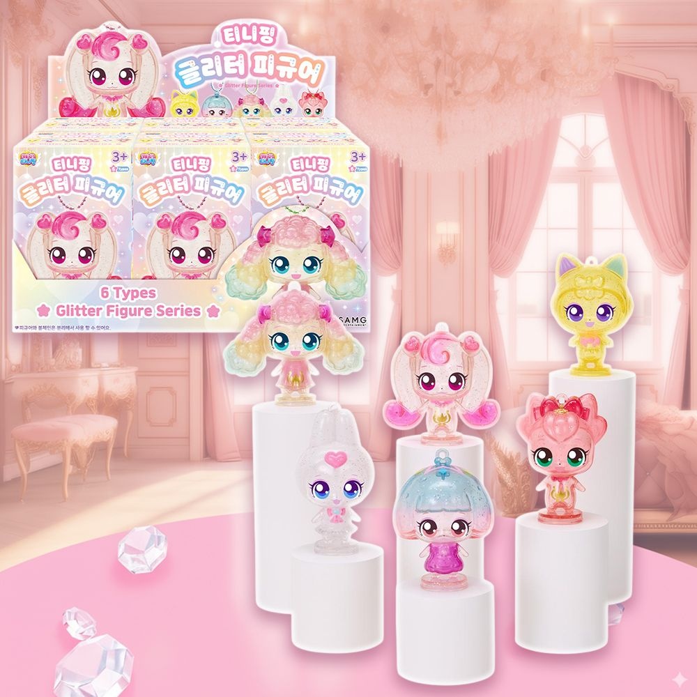 공식 캐치티니핑 글리터 피규어 6종세트 티니핑 시즌6 하츄핑 해핑 포실핑 유리핑 깡총핑 딩동핑 장난감 51,000원