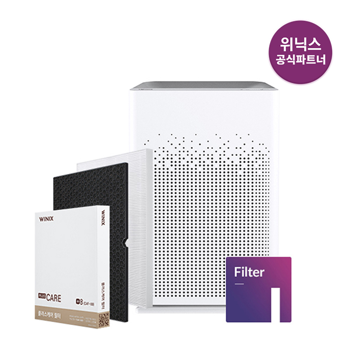 [S][공식인증점] 정품 위닉스공기청정기필터 제로S 필터세트 플러스 CAF-I0P5, 단품 93,400원