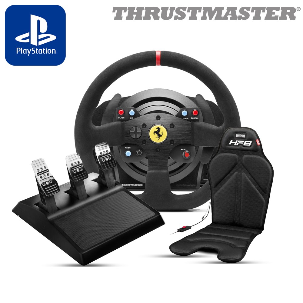 트러스트마스터 T300 페라리 Integral 레이싱휠 HF8 HAPTIC 진동 게이밍 패드 패키지(PS5,PS4,PC용) 849,000원