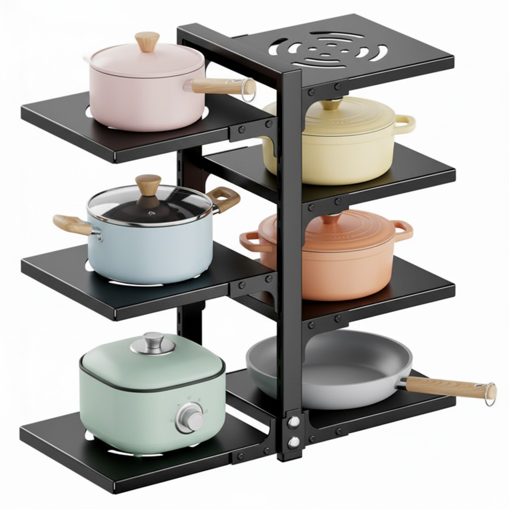 원리버 싱크대 하부장 냄비 후라이팬 정리대 24,900원