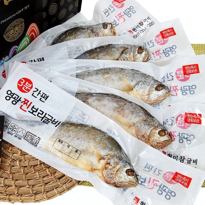 명품 법성포 영광 보리굴비 32cm내외 특대3~10팩 찐보리굴비 고급포장 설 추석 명절 선물세트, 2호 30cm, 3개 47,900원