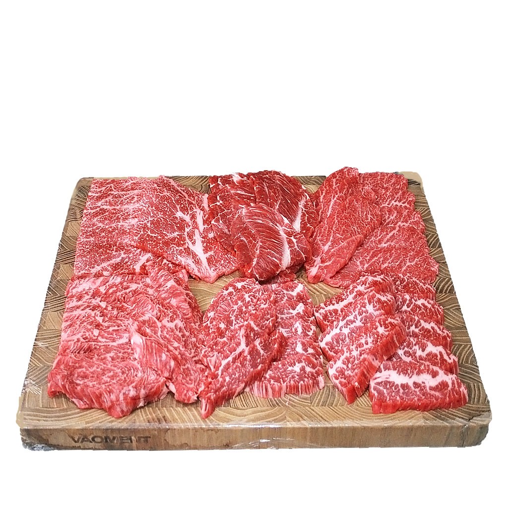 춘자네농축산 투뿔 한우 실속 세트 소고기 모듬 구이용, 1개 59,900원