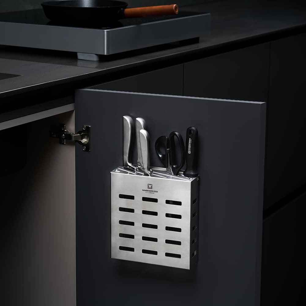 바겐슈타이거 무타공 스텐304 나이프랙 7구 칼꽂이 간편설치 34,900원