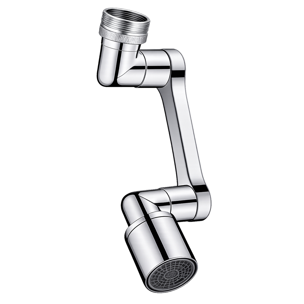 이칠가게 [최신 기술 적용] 1440도 회전 워터탭 세면대용 자유각도 수도꼭지, 1개, 실버 30,000원