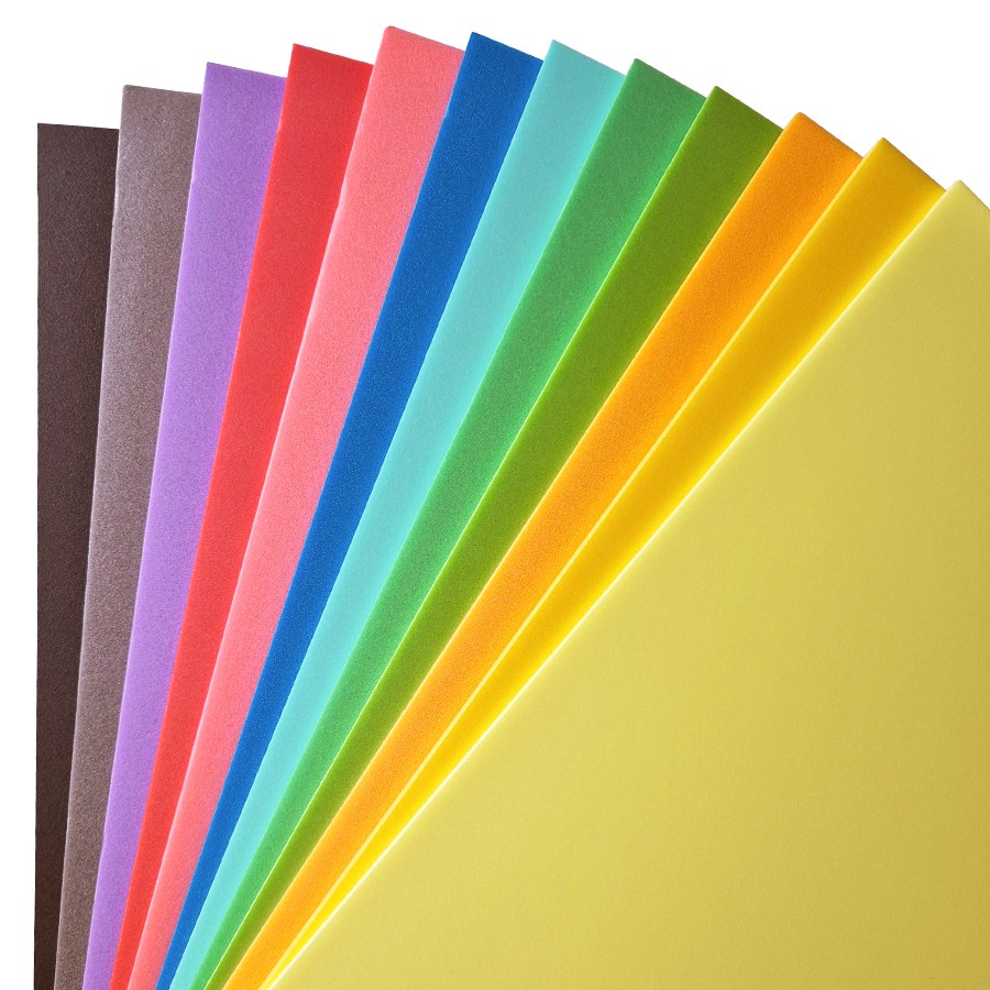 엘림양면 칼라 우드락 낱장(내맘대로 담기) 610X910 5T 4,000원