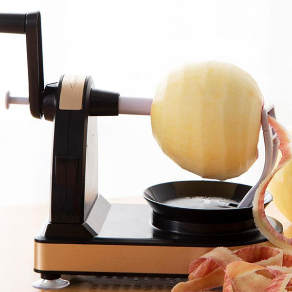 똑순이 과일 돌려 껍질깎는 사과필러 고급형 교체형 여벌날과 오렌지칼 증정 14,800원