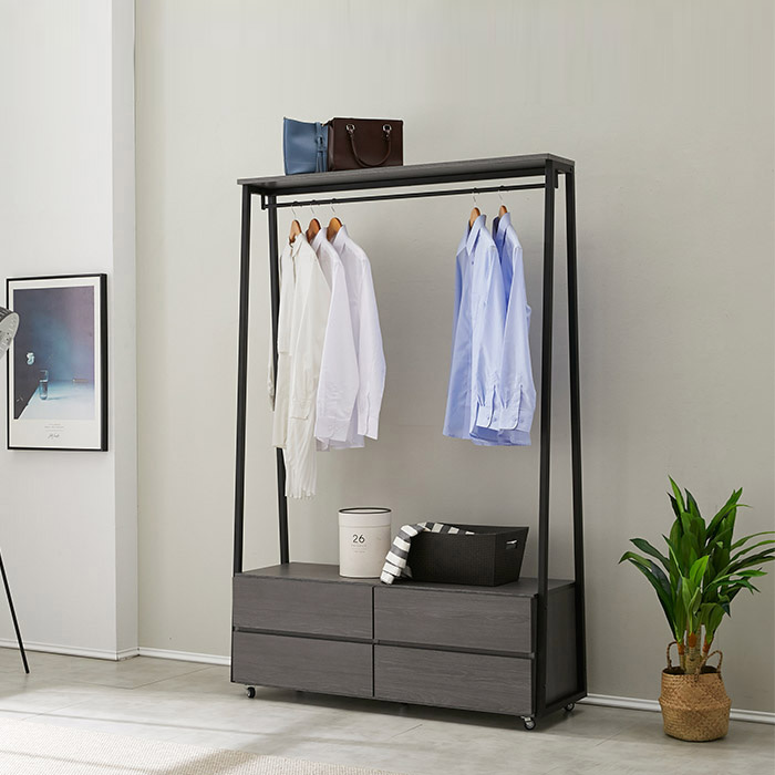 퍼스웰 셔닐 2단1200 이동식 서랍장행거(SG_081) 211,000원