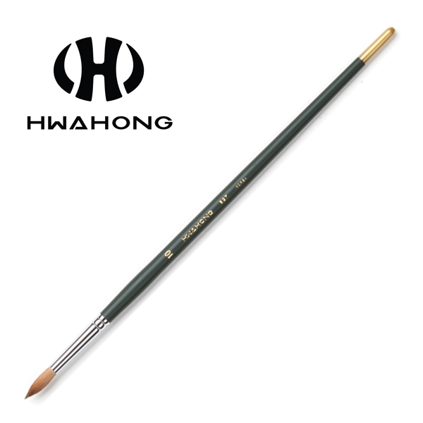 화홍 827R 둥근붓 유화 아크릴붓 낱자루 1호~20호 21,000원