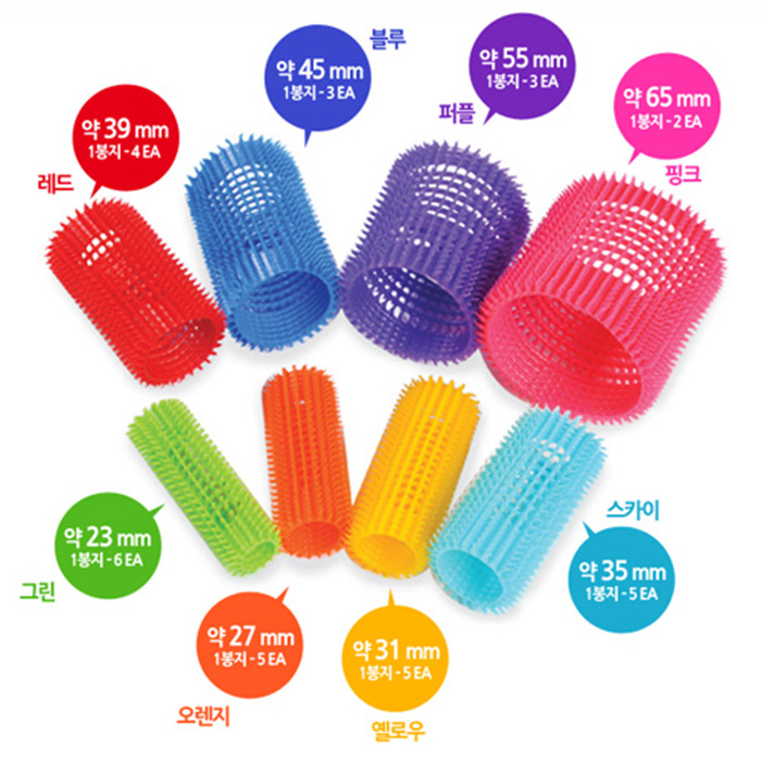 모리스 제트세트 이지그립 헤어롤 구르프 미디엄/롱 4,400원