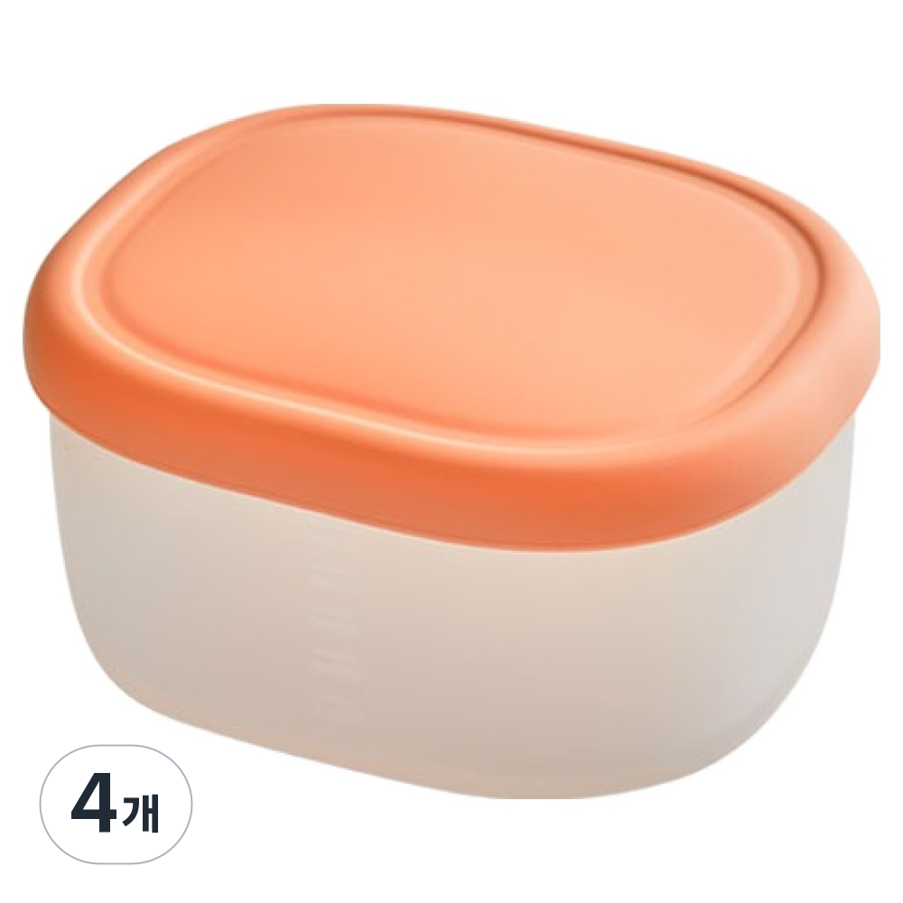 실리팟 국산 실리콘 밀폐용기 대 코랄핑크 148 x 120 x 70 mm 39,620원
