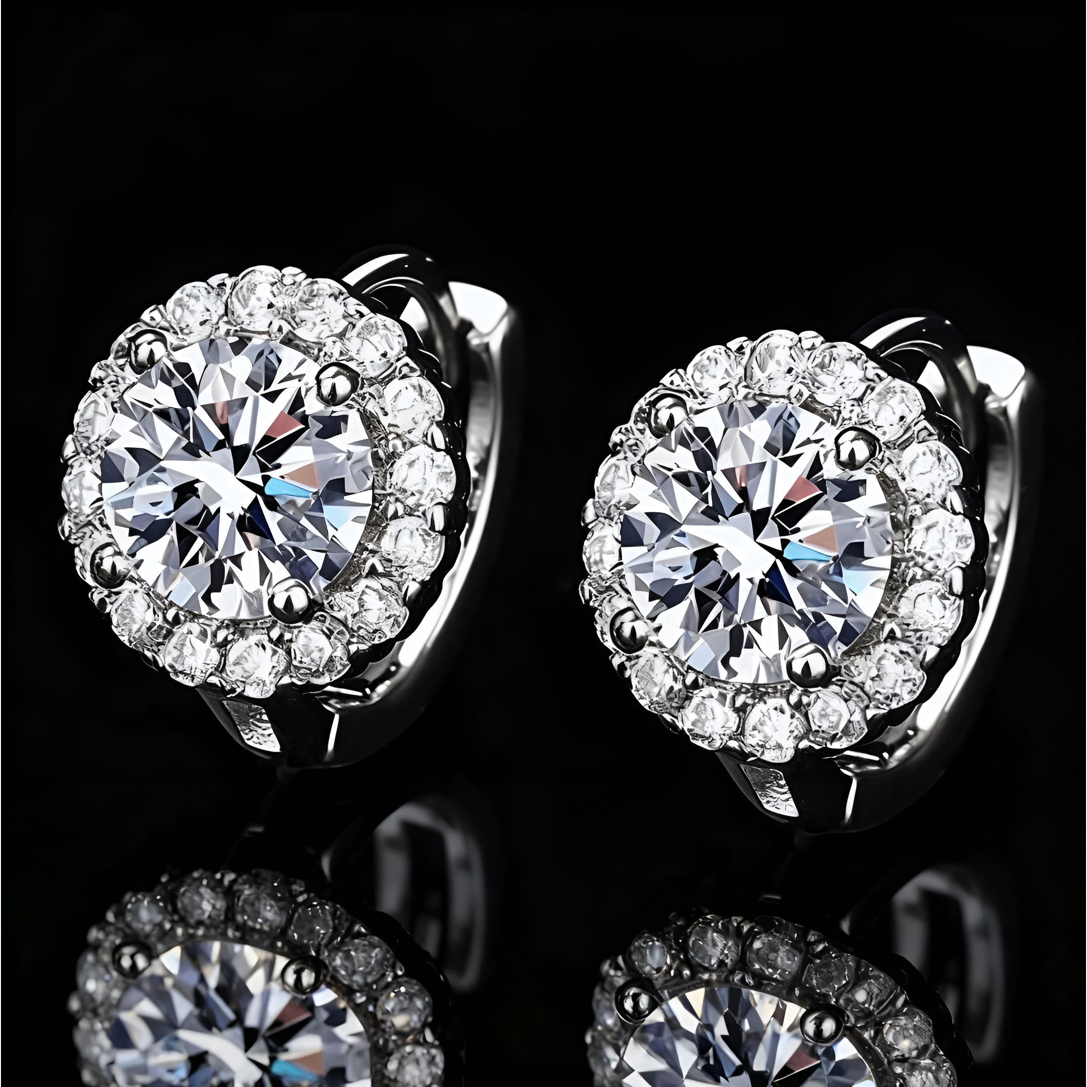 오데트 모이사나이트 1캐럿 모조 다이아몬드 귀걸이 12,900원