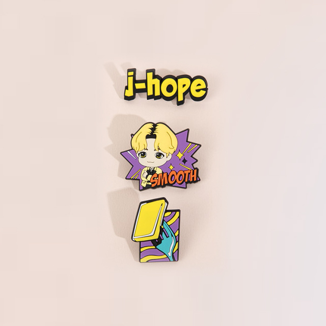 BTS 타이니탄 Butter 러버 핀 뱃지 브로치 방탄소년단 캐릭터 굿즈 9,000원