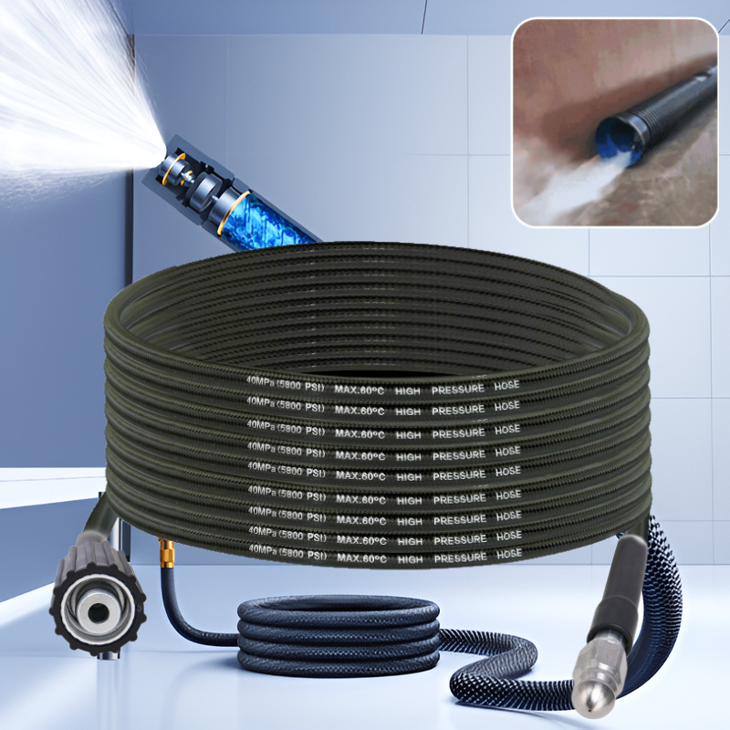 한방에 말끔 물 쥐 노즐 고압관 세척 뚫기 세트 하수구 고압세척호스 고압분사기노즐헤드 호스연결어댑터 22,700원